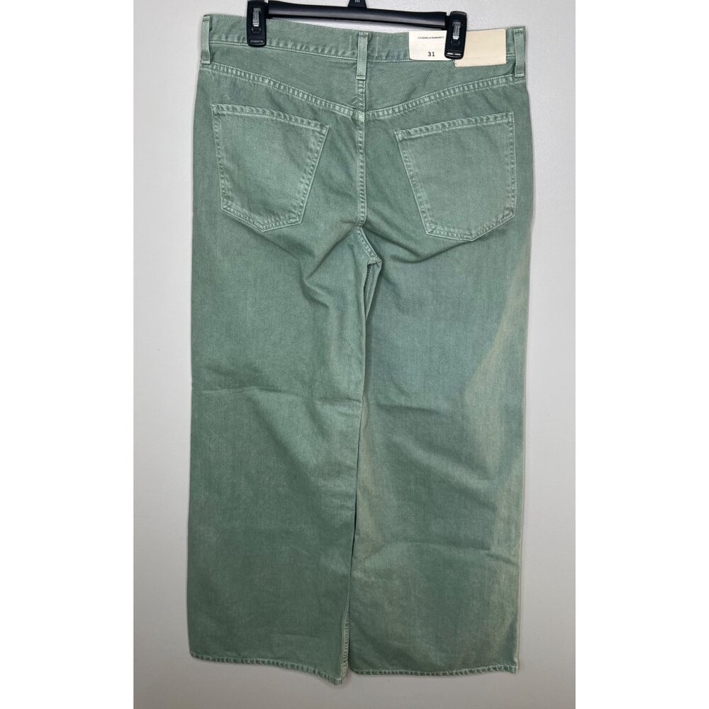 Citizens Of Humanity Loli Mid Rise Baggy in Nova Green Size 31 - Picture 6 of 17